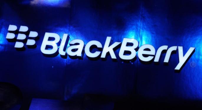 BlackBerry Shares Gain On Low Volume Day After Christmas