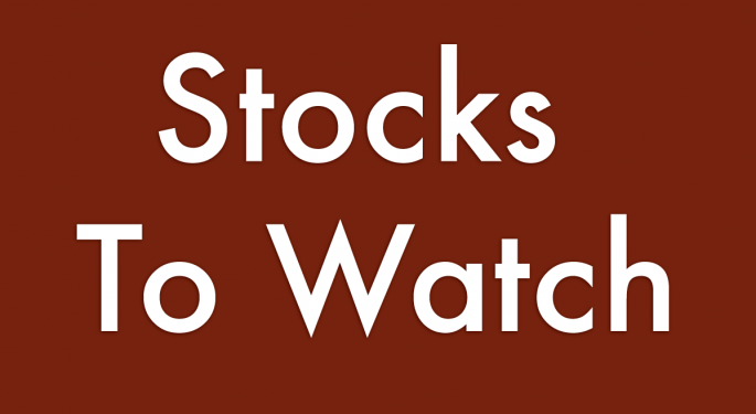 5 Stocks To Watch For March 31, 2016