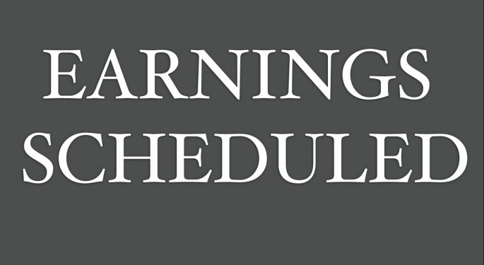 Earnings Scheduled For February 14, 2018