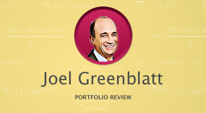 Joel Greenblatt, The Value Guru's Magic Formula